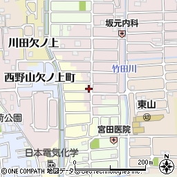 京都府京都市山科区西野大鳥井町118-89周辺の地図