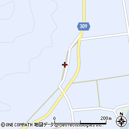 兵庫県三田市小柿156周辺の地図