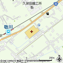 コメリハード＆グリーン江津店周辺の地図