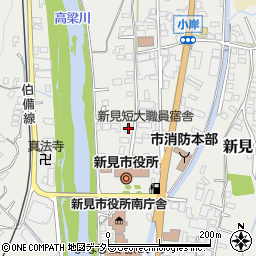 岡山県新見市新見115-1周辺の地図