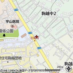 清水銀行駒越支店周辺の地図
