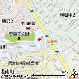 静岡市役所区役所市民サービスコーナー　駒越市民サービスコーナー周辺の地図