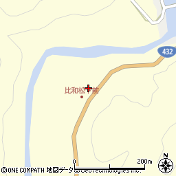 広島県庄原市比和町木屋原15周辺の地図