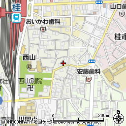 京都府京都市西京区川島北裏町41周辺の地図