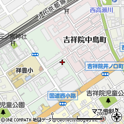 京都府京都市南区吉祥院三ノ宮町124周辺の地図