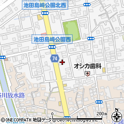 カリモク家具株式会社　静岡ショールーム周辺の地図