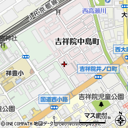 京都府京都市南区吉祥院中島町13周辺の地図