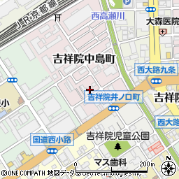 京都府京都市南区吉祥院中島町7周辺の地図