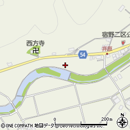 大阪府豊能郡能勢町宿野1904-1周辺の地図