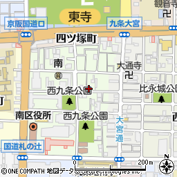 京都府京都市南区西九条南田町57-1周辺の地図