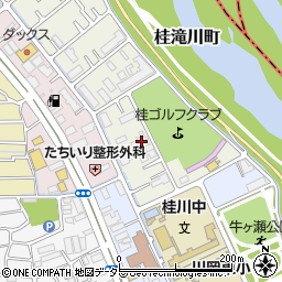 京都府京都市西京区桂南滝川町23周辺の地図