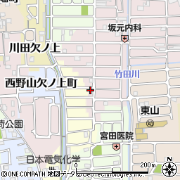 京都府京都市山科区西野大鳥井町118-27周辺の地図