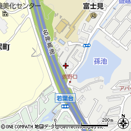 滋賀県大津市富士見台44-24周辺の地図
