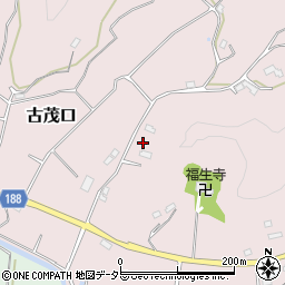 千葉県館山市古茂口210周辺の地図