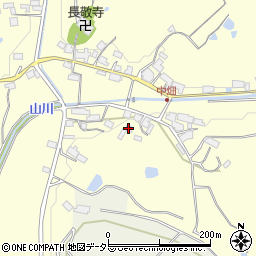 滋賀県甲賀市水口町中畑802周辺の地図
