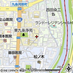 京都府京都市南区東九条宇賀辺町49周辺の地図