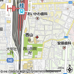京都府京都市西京区川島北裏町33周辺の地図