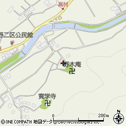 大阪府豊能郡能勢町宿野876周辺の地図