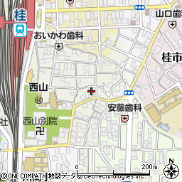 京都府京都市西京区川島北裏町42周辺の地図