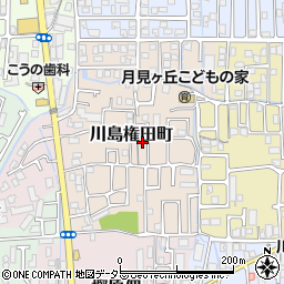 京都府京都市西京区川島権田町25周辺の地図