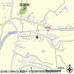 滋賀県甲賀市水口町中畑803周辺の地図