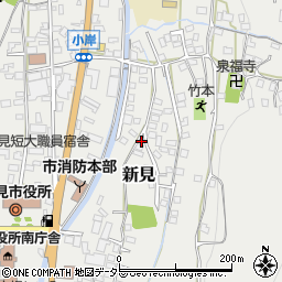 岡山県新見市新見346-1周辺の地図