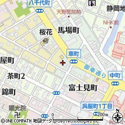 願勝寺周辺の地図