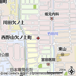 京都府京都市山科区西野大鳥井町118-31周辺の地図