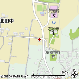 兵庫県神崎郡市川町北田中307周辺の地図