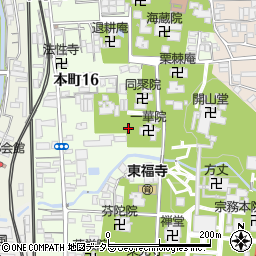 京都府京都市東山区本町周辺の地図