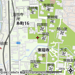 京都府京都市東山区本町周辺の地図