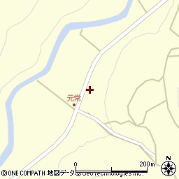 広島県庄原市比和町木屋原1019周辺の地図