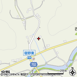 大阪府豊能郡能勢町宿野560周辺の地図
