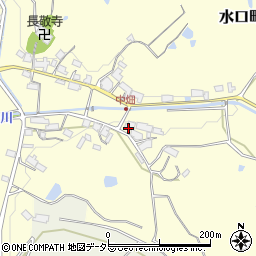 滋賀県甲賀市水口町中畑862周辺の地図