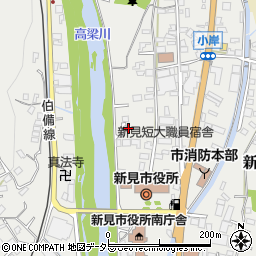 岡山県新見市新見111周辺の地図