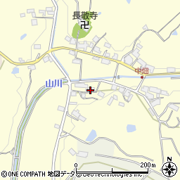 滋賀県甲賀市水口町中畑790周辺の地図