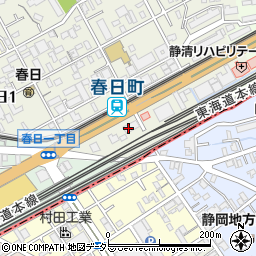 日比谷総合設備株式会社　静岡営業所周辺の地図