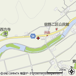 大阪府豊能郡能勢町宿野1906周辺の地図