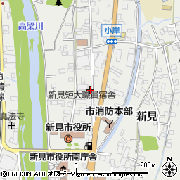 岡山県新見市新見319周辺の地図