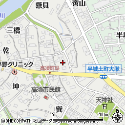 愛知県刈谷市高須町艮周辺の地図