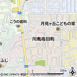 京都府京都市西京区川島権田町30周辺の地図