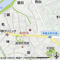 愛知県刈谷市高須町（艮）周辺の地図