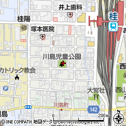 川島公園周辺の地図