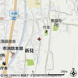 岡山県新見市新見461-8周辺の地図