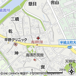 愛知県刈谷市高須町艮78-1周辺の地図