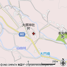 大阪府豊能郡能勢町山田389-3周辺の地図