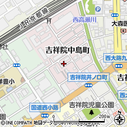 京都府京都市南区吉祥院中島町9周辺の地図