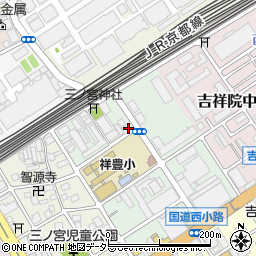 京都府京都市南区吉祥院三ノ宮町109周辺の地図