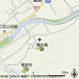 大阪府豊能郡能勢町宿野885周辺の地図