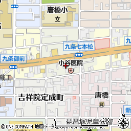 エステート京都南ビル周辺の地図